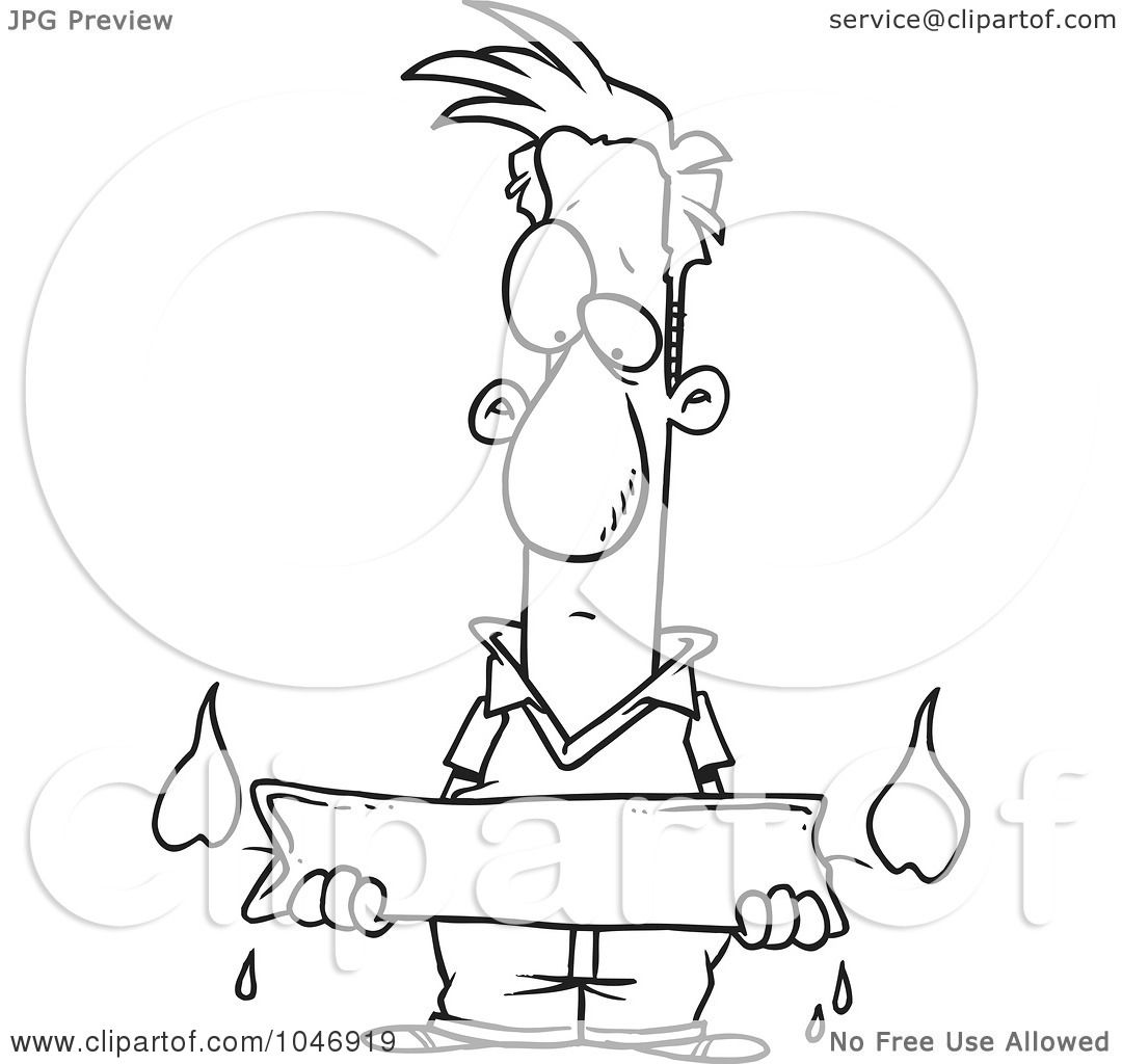 1080x1024 Royalty Free (Rf) Clip Art Illustration Of A Cartoon Black