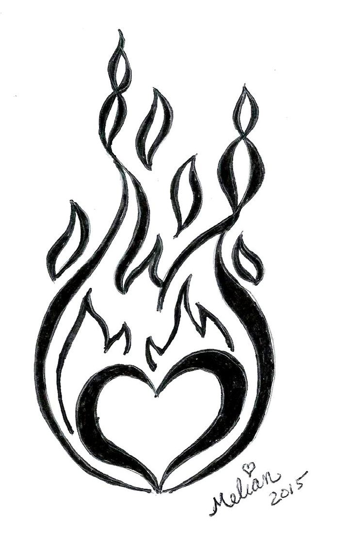 698x1146 Oopsie Doodle, Burning Heart Black And White, Febr By