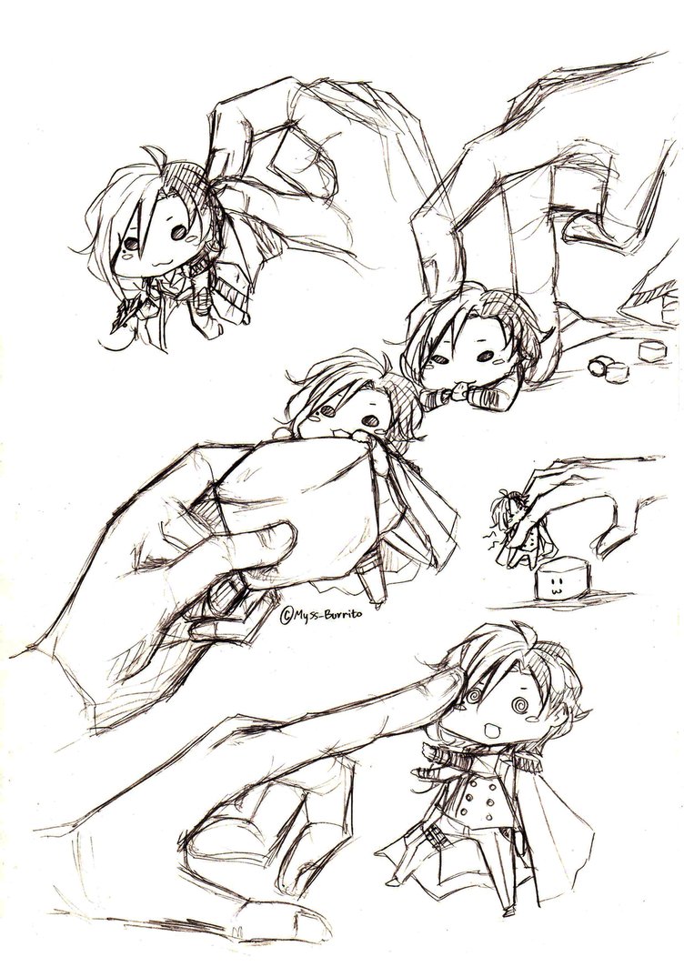 752x1063 Free Time Drawing] Chibi Doodles By Myss Burrito