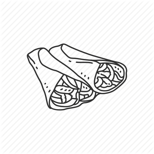 512x512 Burrito, Cuisine, Dish, Fajitas, Food, Mexican, Mexican Food Icon