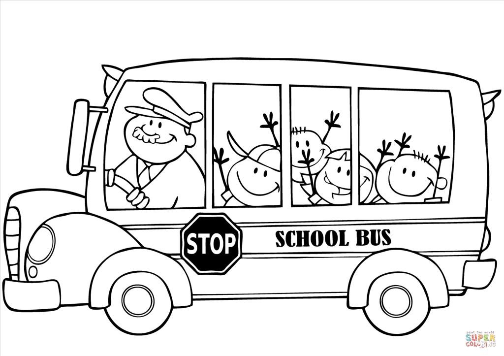 1024x723 Great School Bus Coloring Page Photograph Unknown Resolutions