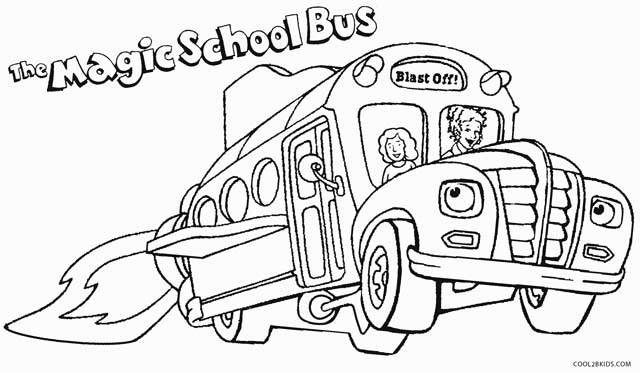640x373 Printable School Bus Coloring Page For Kids Cool2bkids