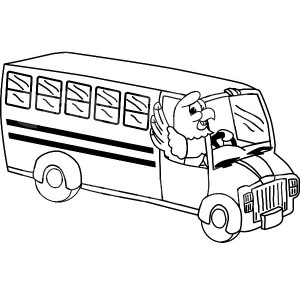300x300 Formerly Bluebirdman. School Bus Cartoon. School Bus Drawings