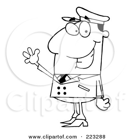 450x470 Royalty Free (Rf) Clipart Illustration Of A Friendly Caucasian