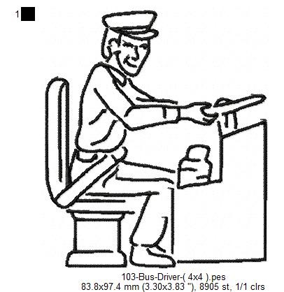 406x418 Ten Needle Design