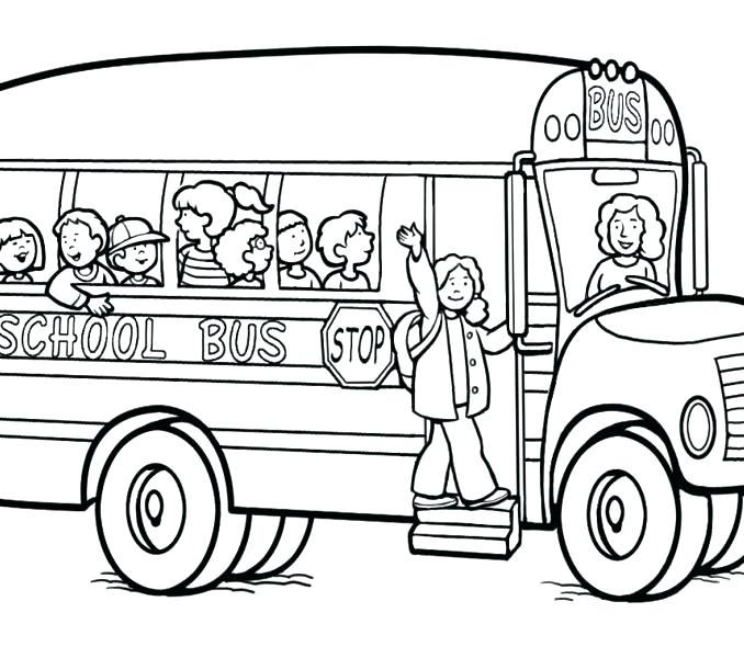 678x600 Magic School Bus Coloring Page School Bus Coloring Pages