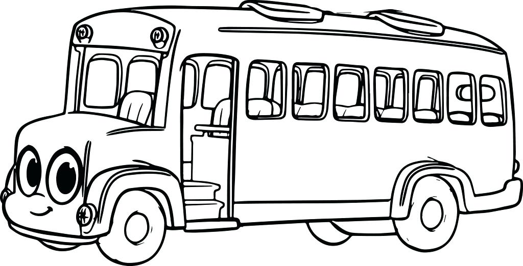 1024x522 Coloring Pages Of School Bus