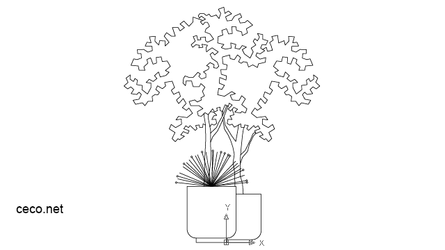 640x360 Ornamental Shrub In A Pot Block In Landscaping Plants Bushes