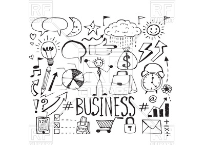 400x283 Hand Drawn Icons