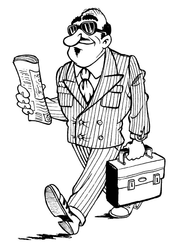 600x847 Business Owner Coloring Pages Best Place To Color