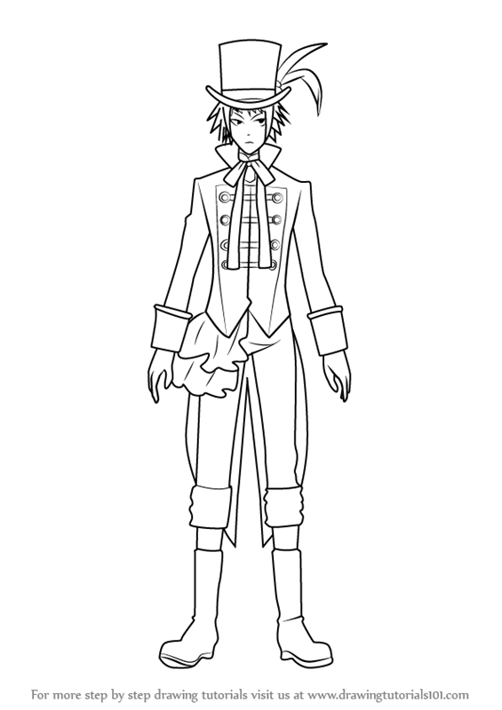 565x800 Learn How To Draw Drossel Cainz From Black Butler (Black Butler