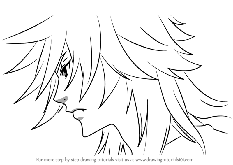 800x566 Learn How To Draw Pluto From Black Butler (Black Butler) Step By
