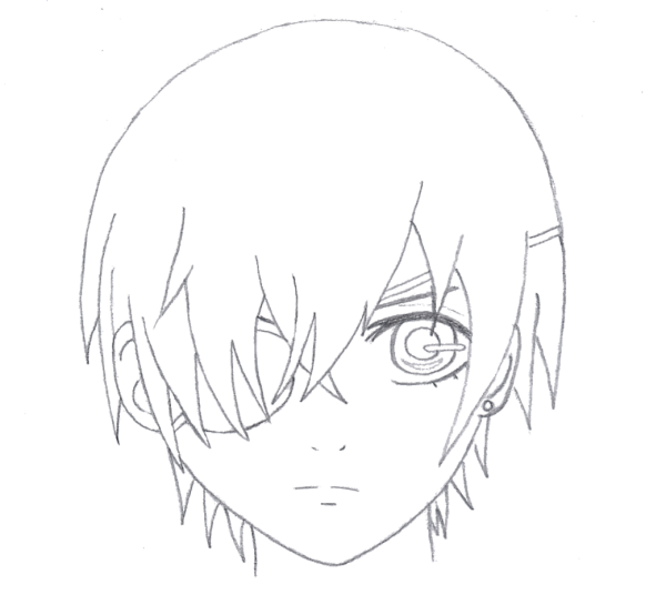 600x545 Black Butler Ciel Drawings Black Butler Ciel Drawings