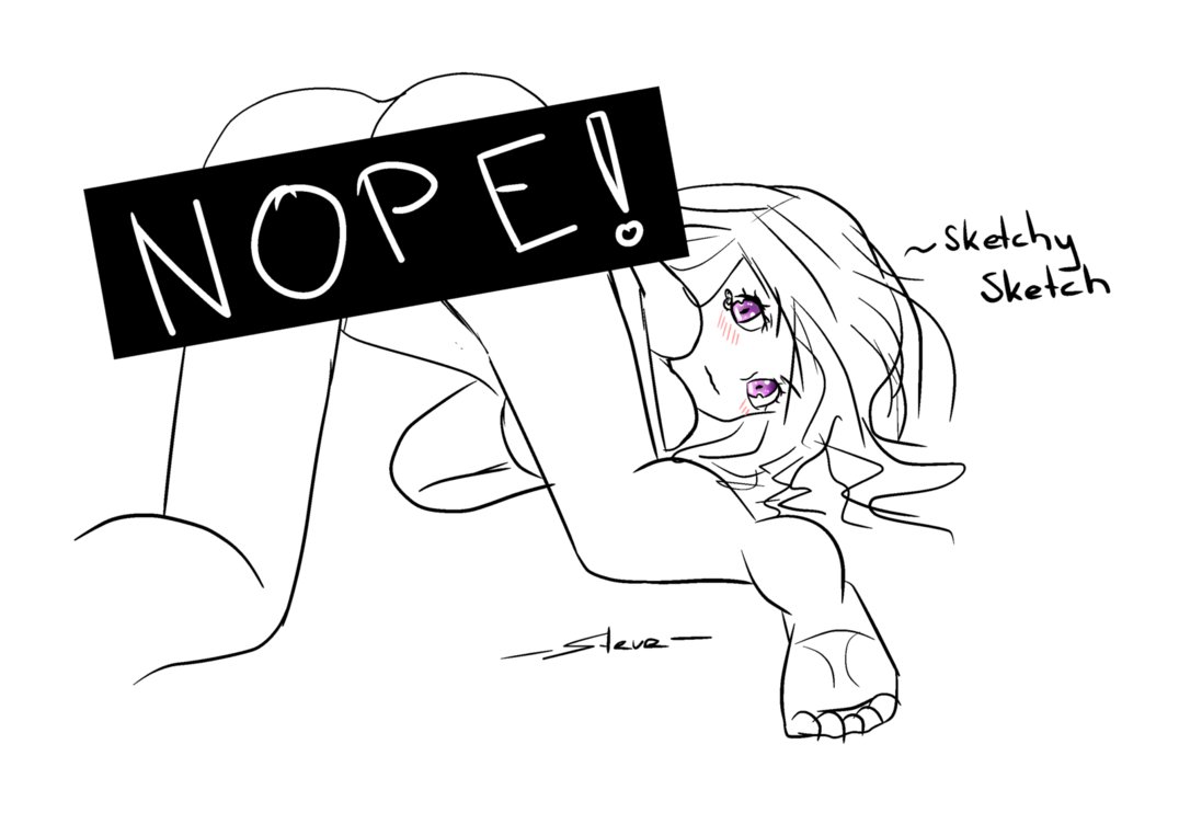 1076x742 Censored] Butt Sketch By Ledevil360