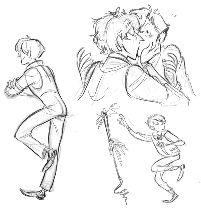 643x674 Jekyll's Butt + My Reluctant Drawing Of Boys Kissing + Haruki