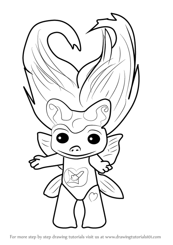 566x800 Learn How To Draw Butterluv From The Zelfs (The Zelfs) Step By