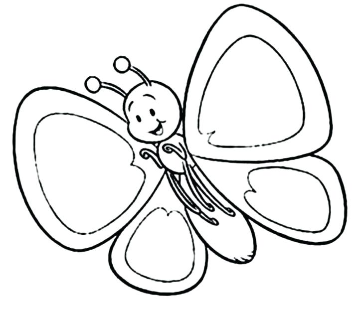 728x632 Cute Butterfly Coloring Pages Cute Butterfly Coloring Pages