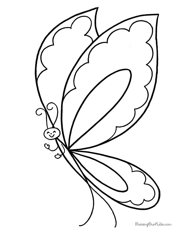 670x820 Butterfly Coloring Pages, Sheets And Pictures!