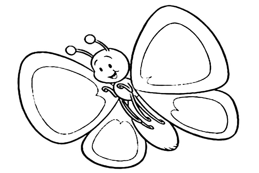 850x567 List Of Beautiful Caterpillar And Butterfly Coloring Pages