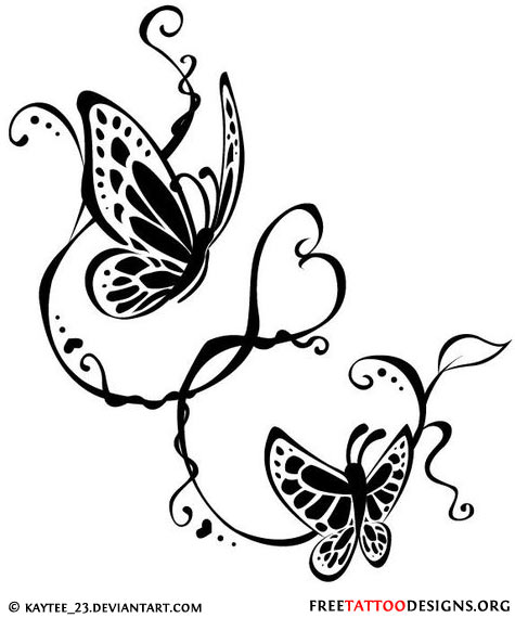 475x570 60 Butterfly Tattoos Feminine And Tribal Butterfly Tattoo Designs