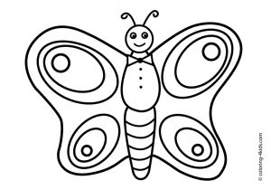 300x210 Drawing For Kids Butterfly