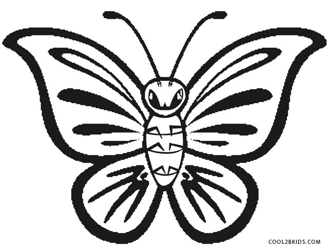 649x490 Printable Butterfly Coloring Pages For Kids Cool2bkids