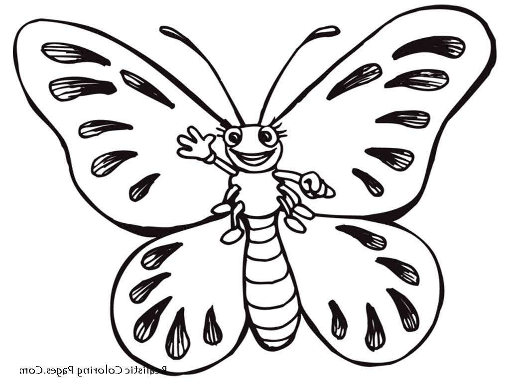 1024x768 Butterfly Drawing Kids Butterfly Coloring Pages Getcoloringpages