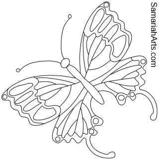 320x322 How To Draw A Butterfly For All Your Paper Art Needs