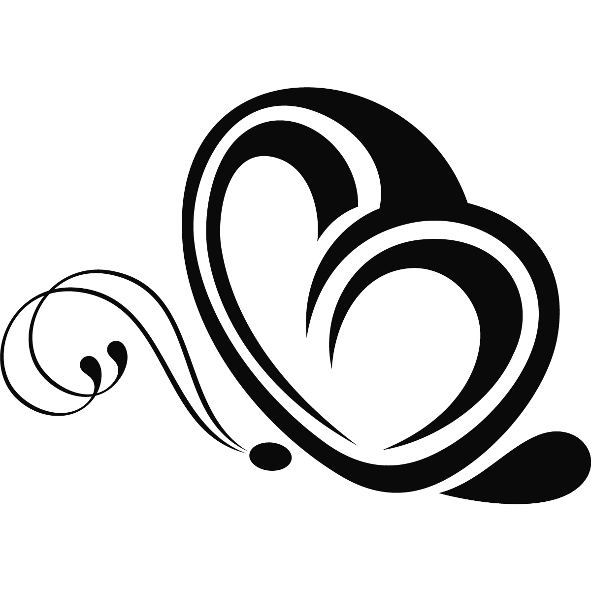 1200x1200 Butterfly Outline Outline Of A Butterfly Clipart