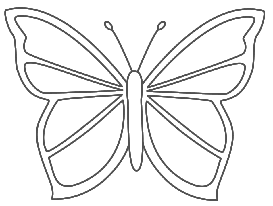 950x719 Coloring Pages Of Butterflies