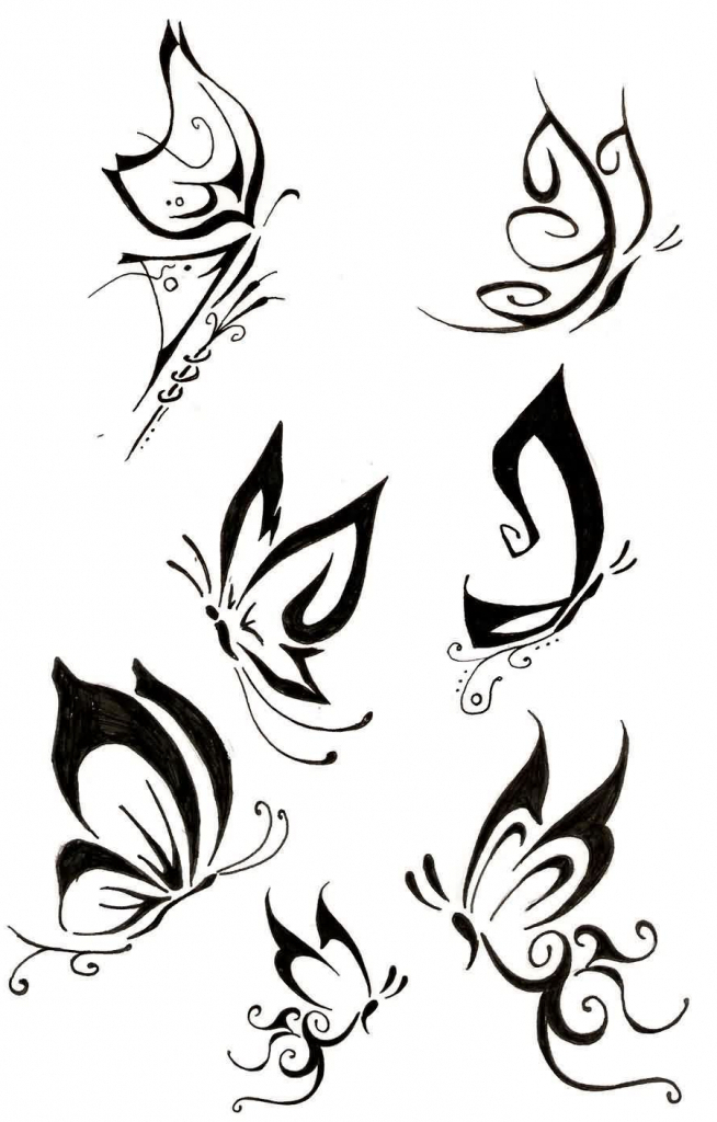 654x1024 Butterfly Tattoo Drawing 40 Latest Butterfly Tattoo Designs