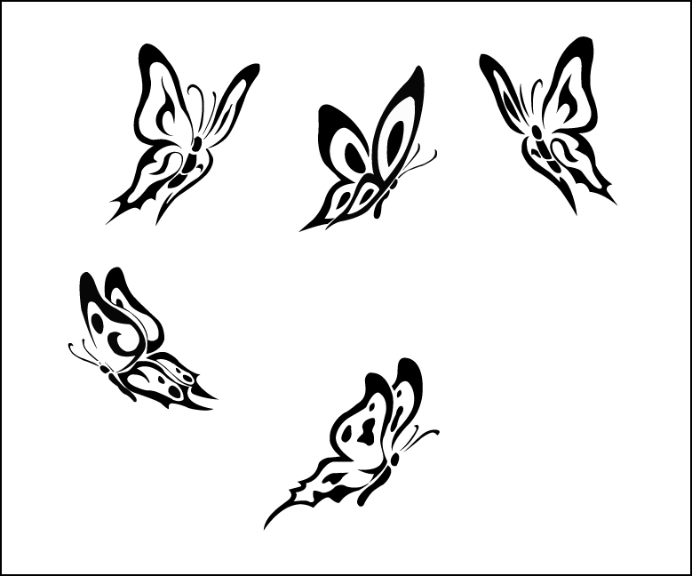 779x648 Butterfly Tattoo Things By Ao Li