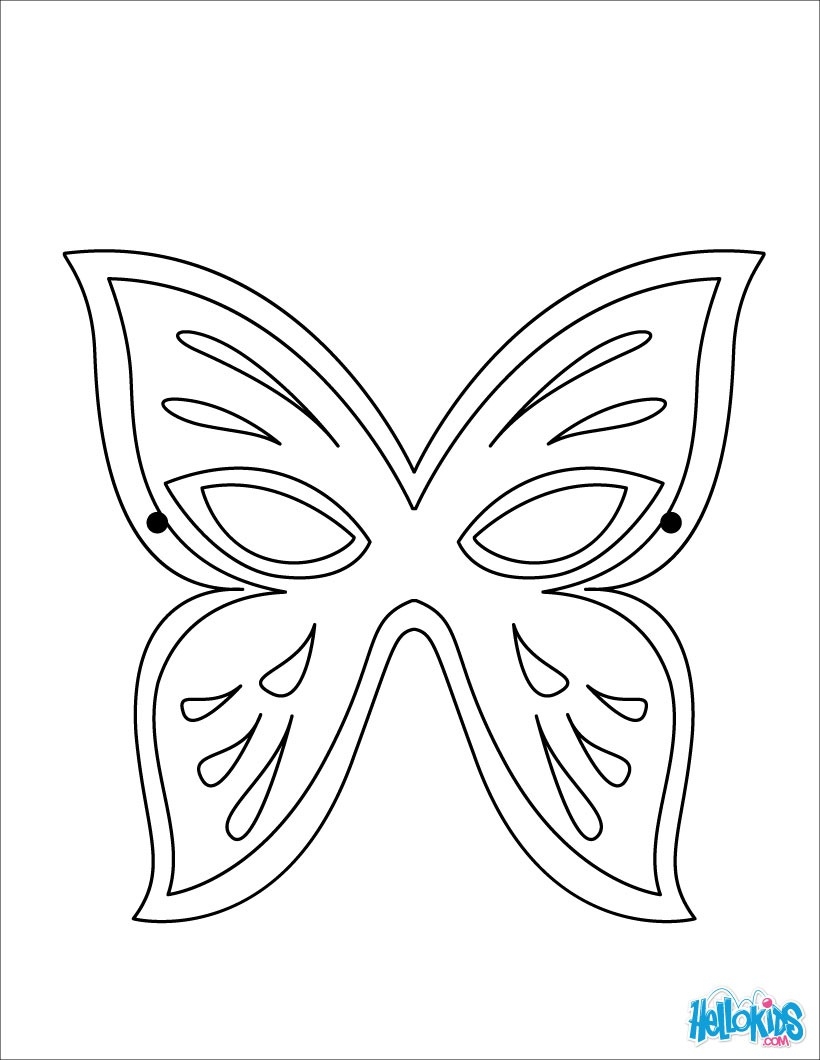 820x1060 Unique Blank Butterfly Template Nice Design