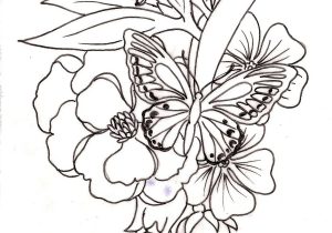 300x210 Butterfly And Flower Designs Butterfly And Flower Drawing Designs
