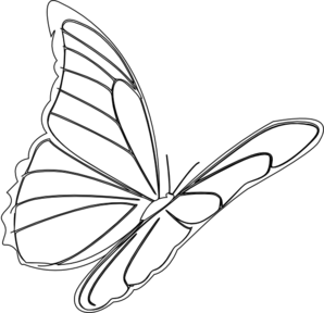 298x288 Butterfly Flying Clip Art
