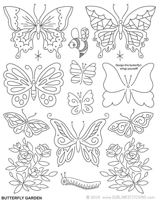 507x650 Butterfly Garden