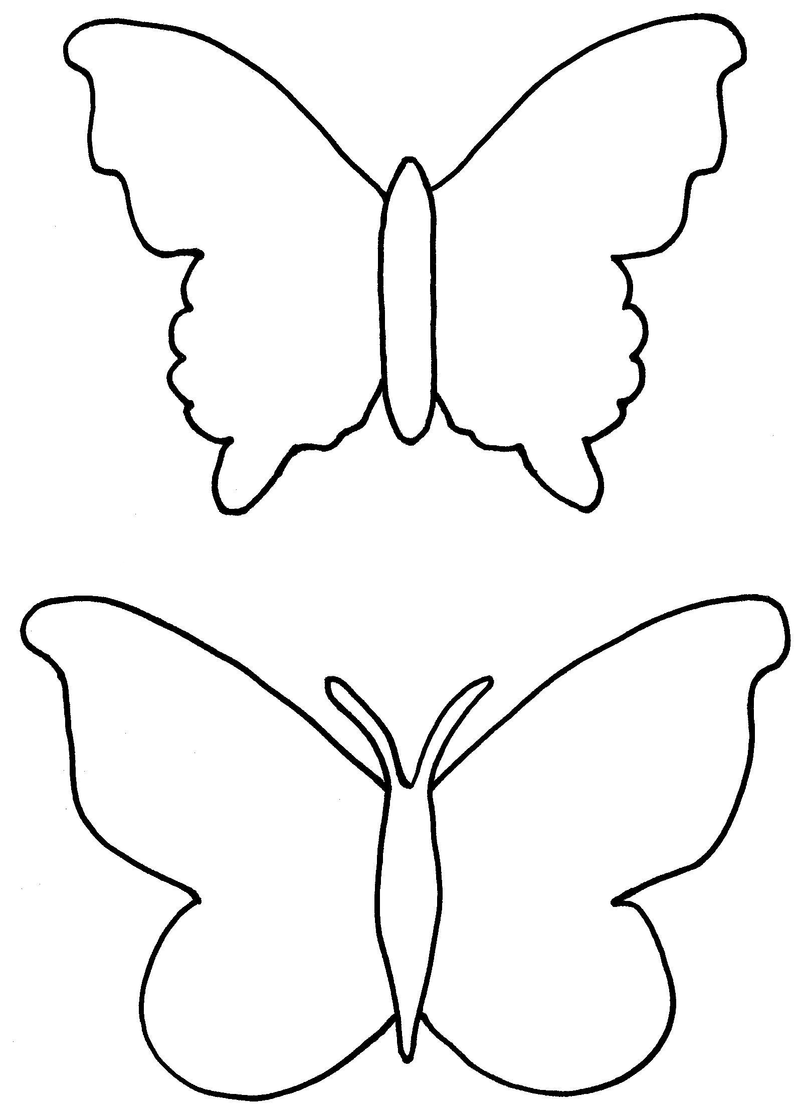 1584x2208 Butterfly Coloring Pages Free To Download
