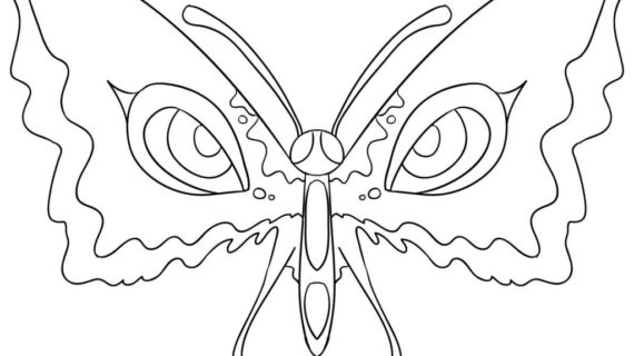 570x320 Easy To Draw Butterfly How To Draw Butterfly Eyes Step Step