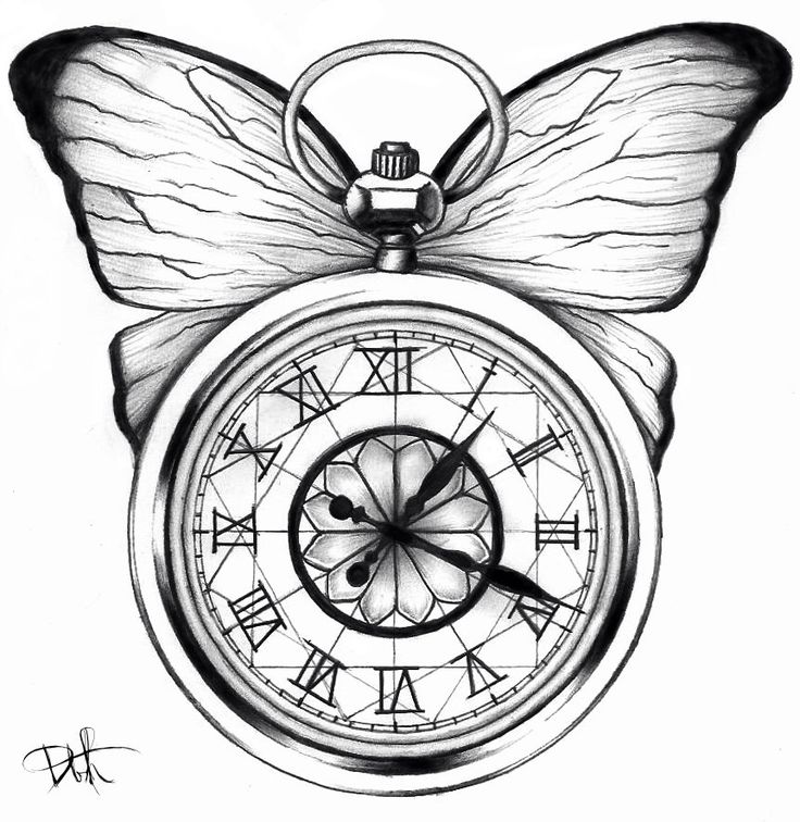 736x756 Drawn Pocket Watch Sketch