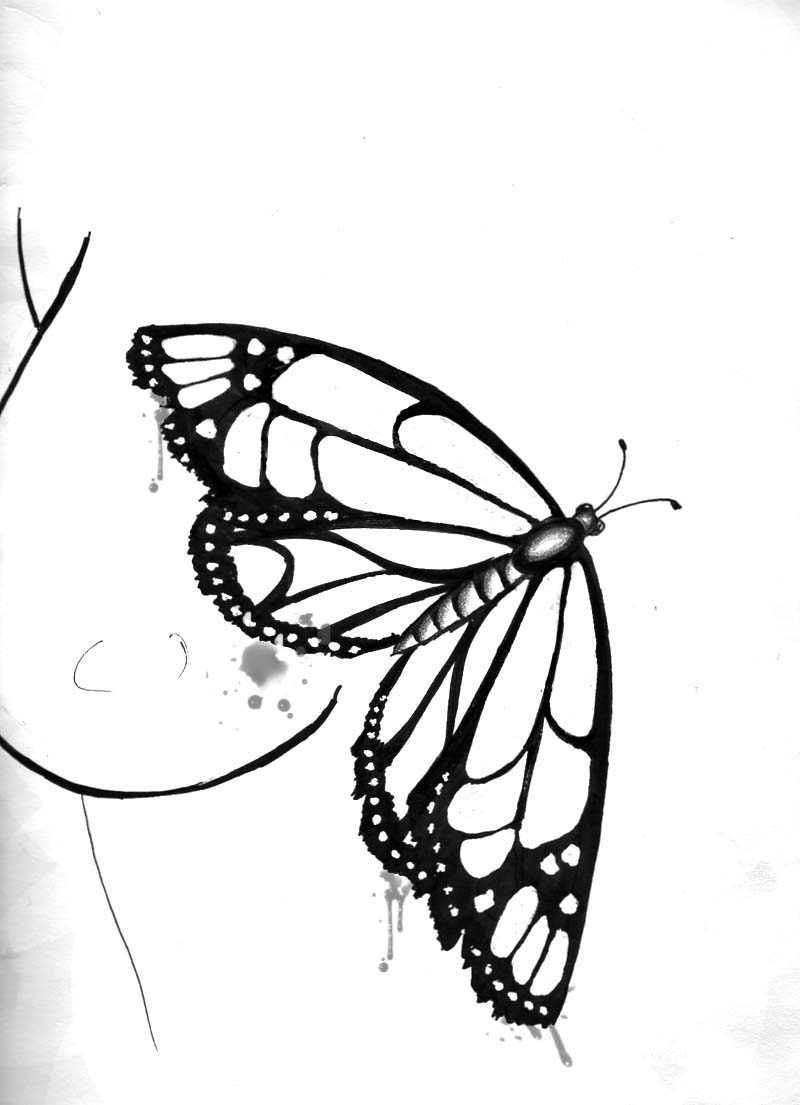 800x1105 Latest Butterfly Tattoo Designs Samples