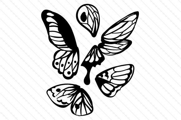 580x386 Butterfly Wings Svg Cut File By Creative Fabrica Crafts