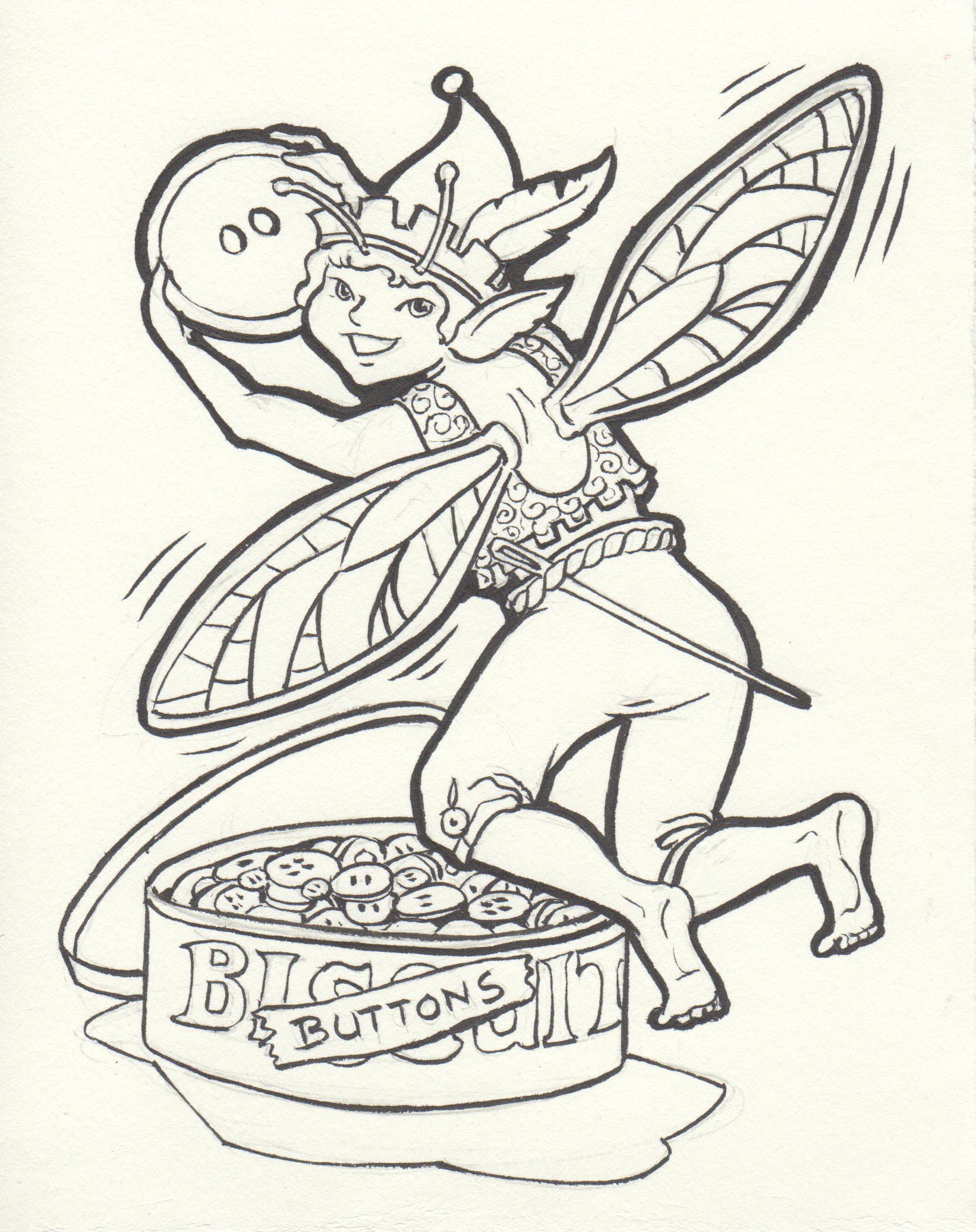 1642x2071 Inspired By Inktober! Karen Gillmore Art