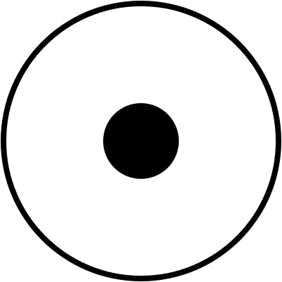 402x402 Ring Button Electrical Symbol Free Vector In Open Office Drawing