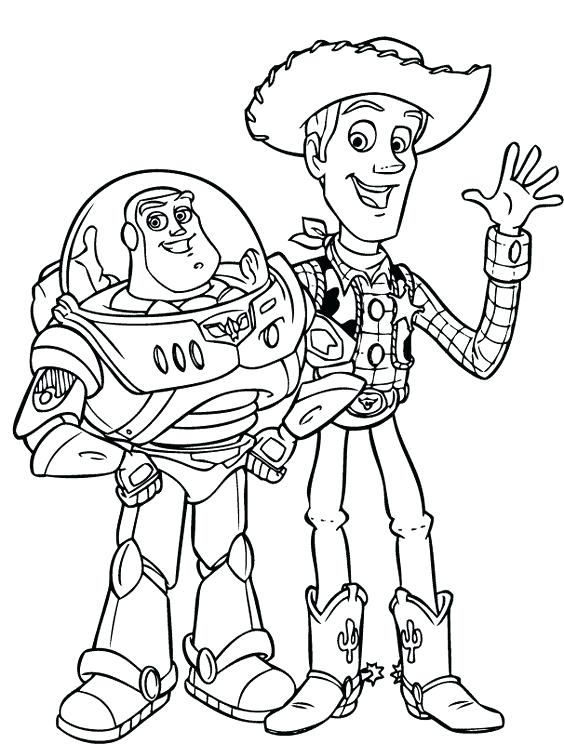564x744 Buzz Coloring Pages Toy Story Coloring Pages Free To Print Woody