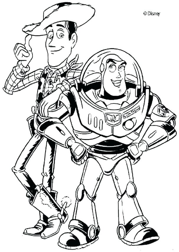 607x850 Buzz Lightyear Coloring Page Toy Story Toy Story Coloring Page