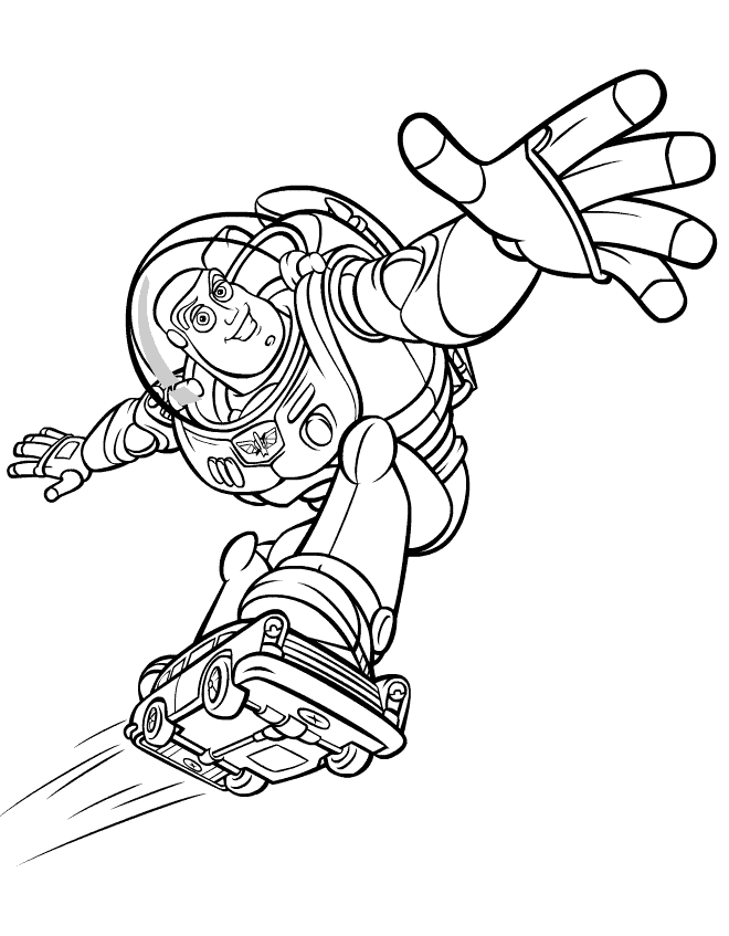 660x847 Buzz Lightyear Drawing To Color ~ Child Coloring