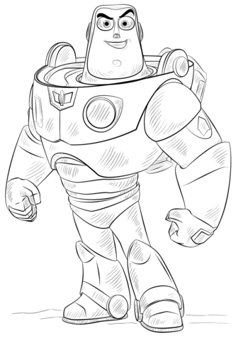 333x480 Buzz Lightyear Coloring Page Free Printable Coloring Pages