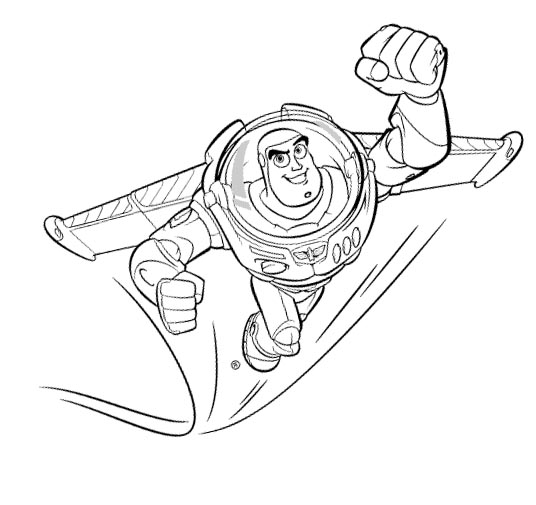 536x505 Free Buzz Lightyear Coloring Pages Disney Coloring Pages