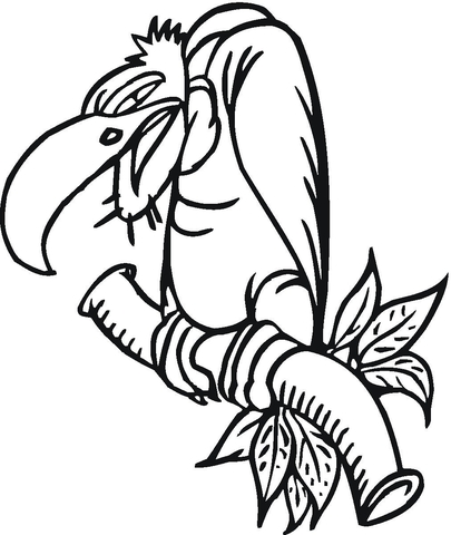405x480 Wicked Buzzard Coloring Page Free Printable Coloring Pages