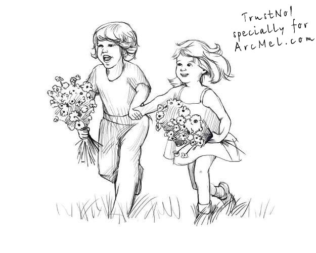 625x500 How To Draw Childhood Step By Step